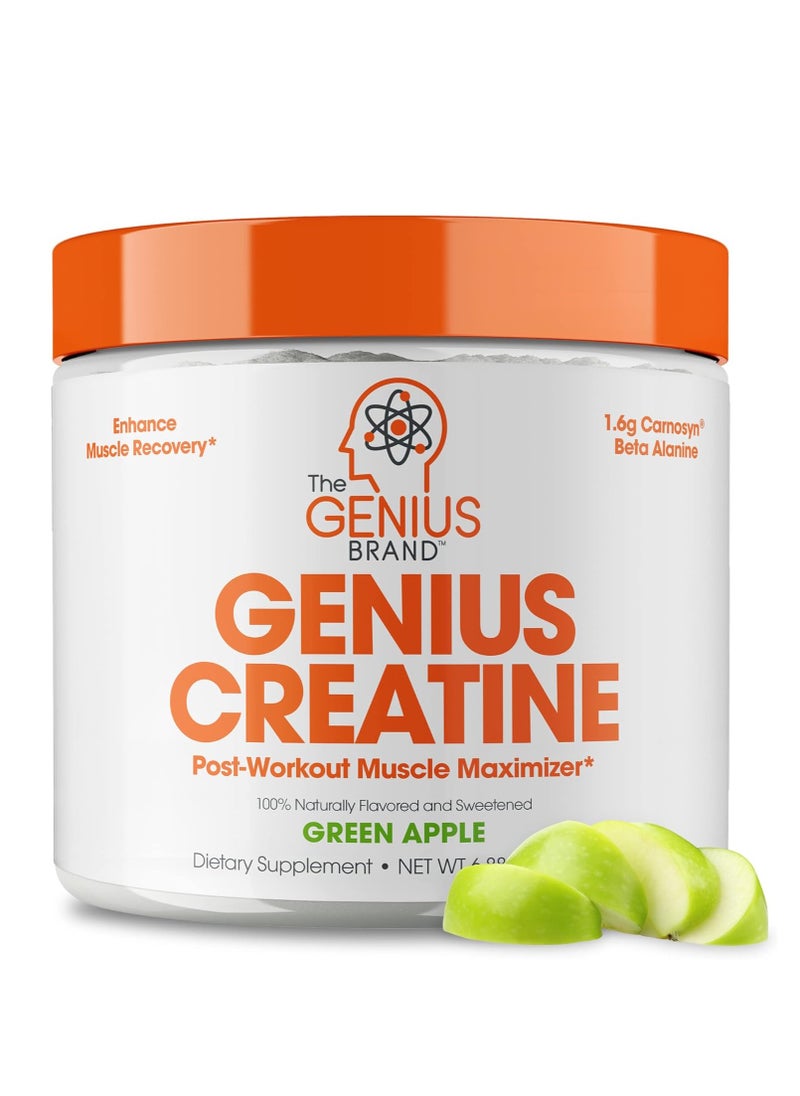 Genius Creatine Post Workout Muscle Maximizer Green Apple