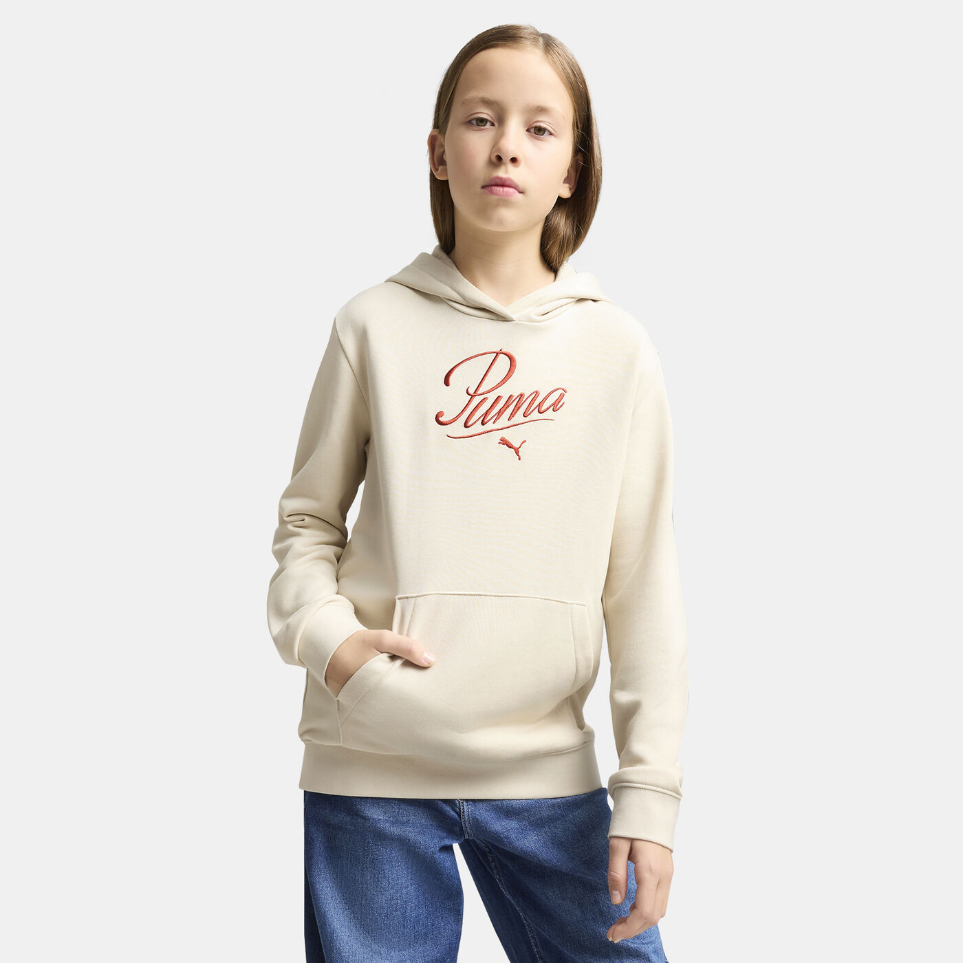 Kids' Essentials Script Hoodie