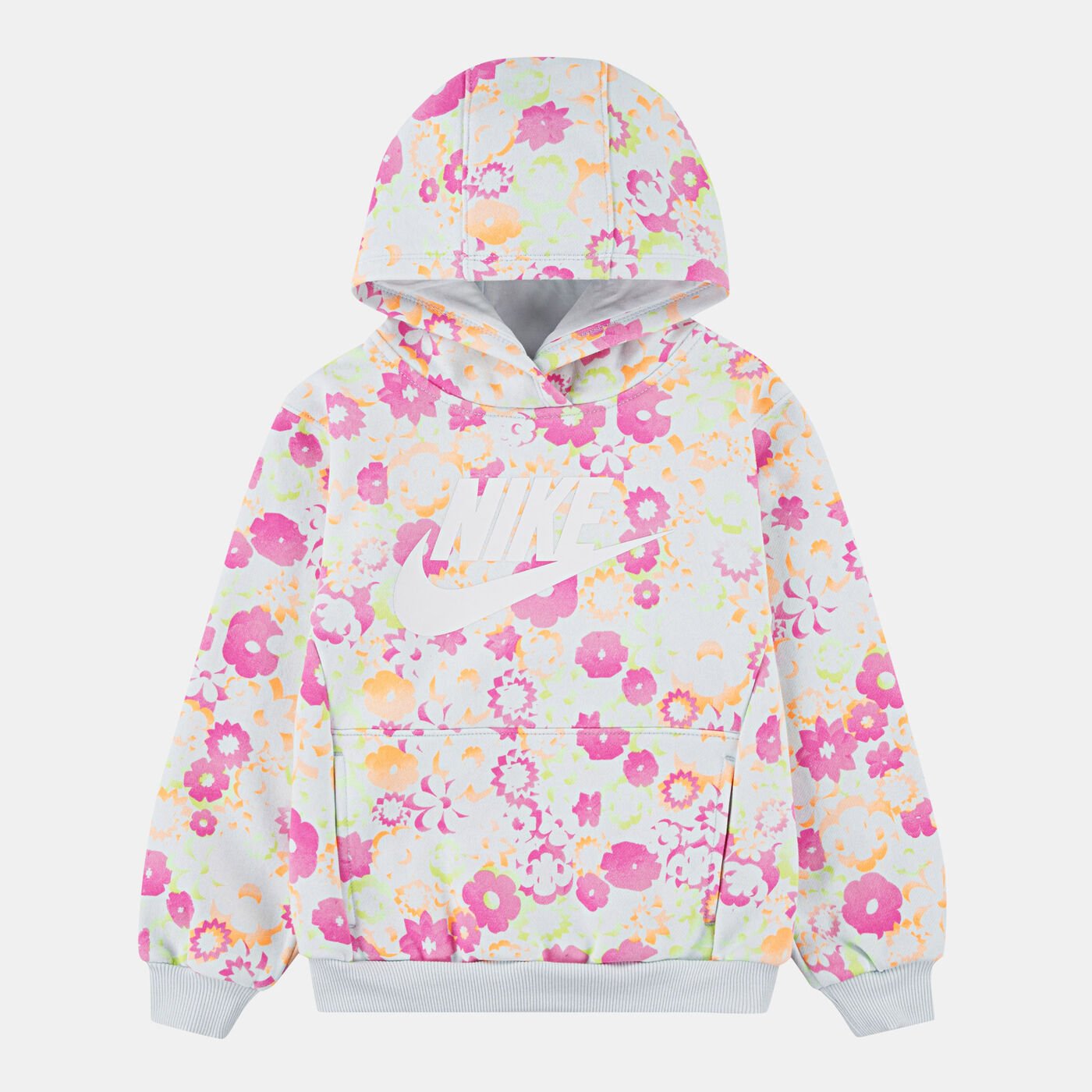 Kids' Flow-Ral Allover Print Hoodie