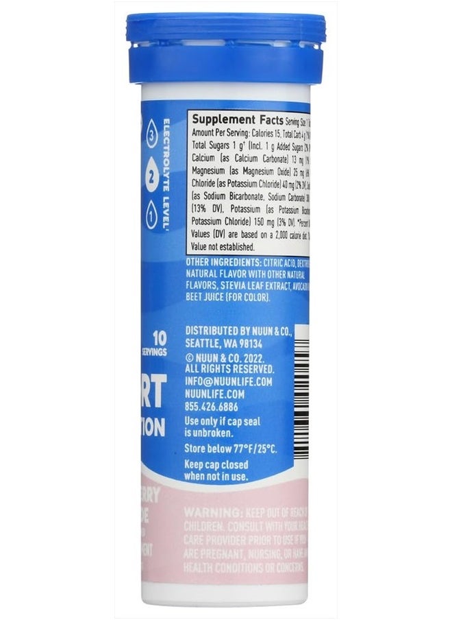 Hydration: Strawberry Lemonade Electrolyte Drink Tablets (2 Tubes of 10 Tabs)