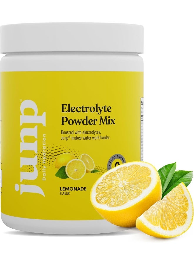 Hydration Electrolyte Powder, Electrolytes Drink Mix Supplement, Zero Calories Sugar and Carbs, Kosher, Lemonade Flavor, 90 Servings