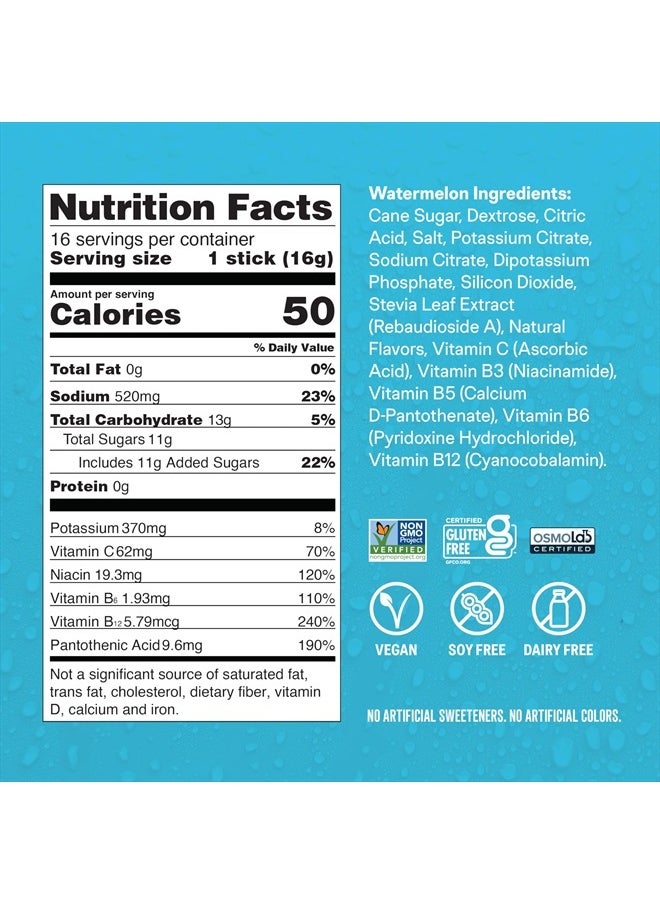 ® Hydration Multiplier® - Watermelon | Electrolyte Powder Drink Mix | 1 Pack (16 Servings)