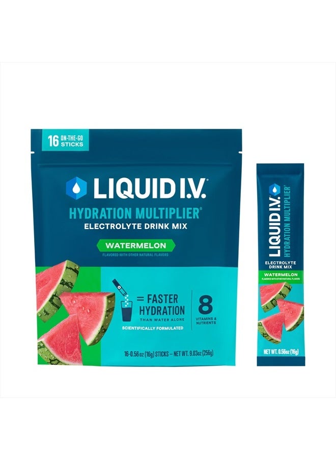 ® Hydration Multiplier® - Watermelon | Electrolyte Powder Drink Mix | 1 Pack (16 Servings)