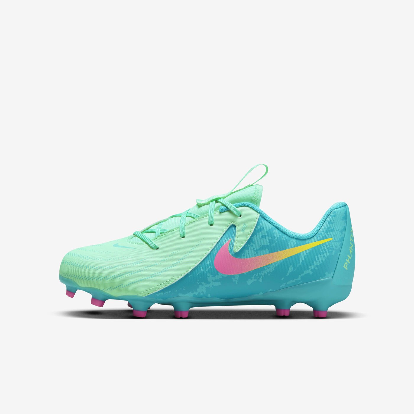 Kids' Phantom GX 2 Academy LV8 MG Football Shoes