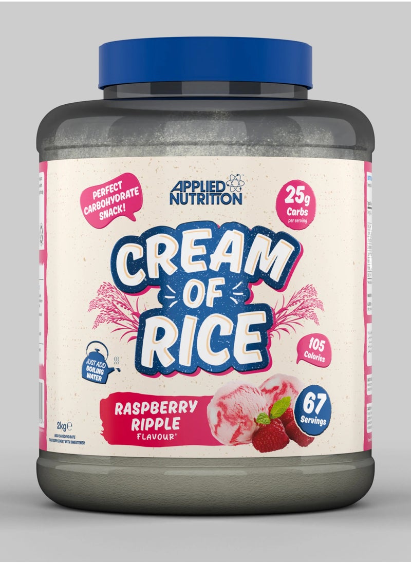 Cream Of Rice Raspberry Ripple Perfect Carbohydrate Snack