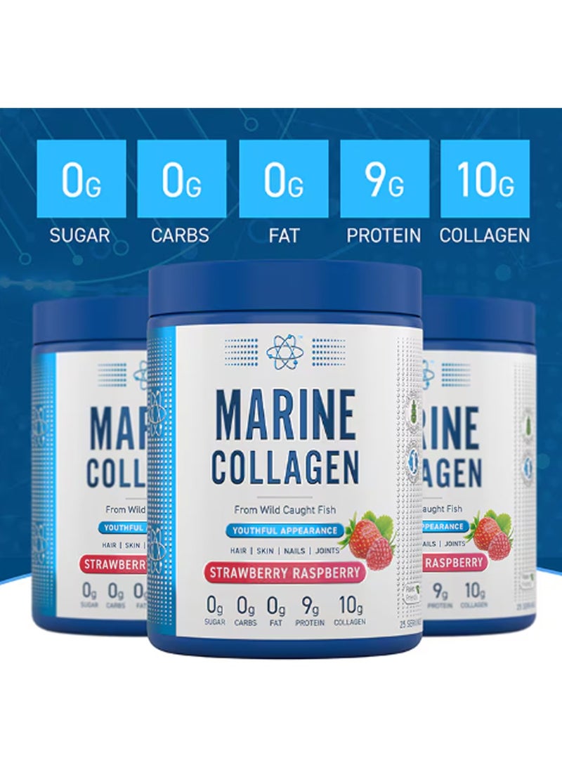 Applied Nutrition Marine Collagen 300g Strawberry Raspberry