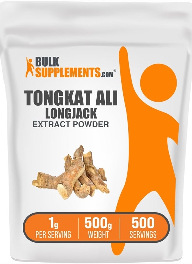 .com Longjack Extract Powder - Tongkat Ali Extract, Longjack Tongkat Ali Powder - Tongkat Ali for Men & Women, Gluten Free - 1000mg per Serving, 500g (1.1 lbs) (Pack of 1)