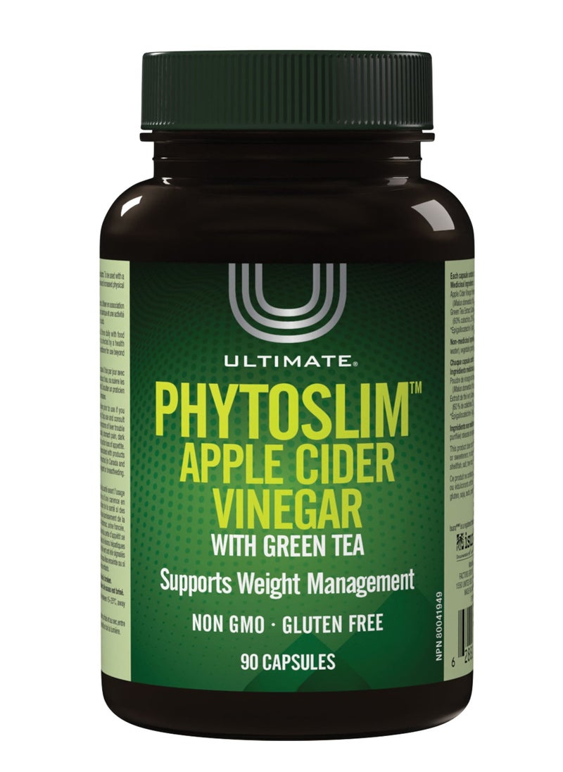 Phytoslim Apple Cider Vinegar with Green Tea Support Weight Management 90 Capsule