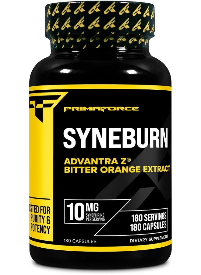 PrimaForce Syneburn Supplement, 180 Capsules â€“ Synephrine from ADVANTRA Z