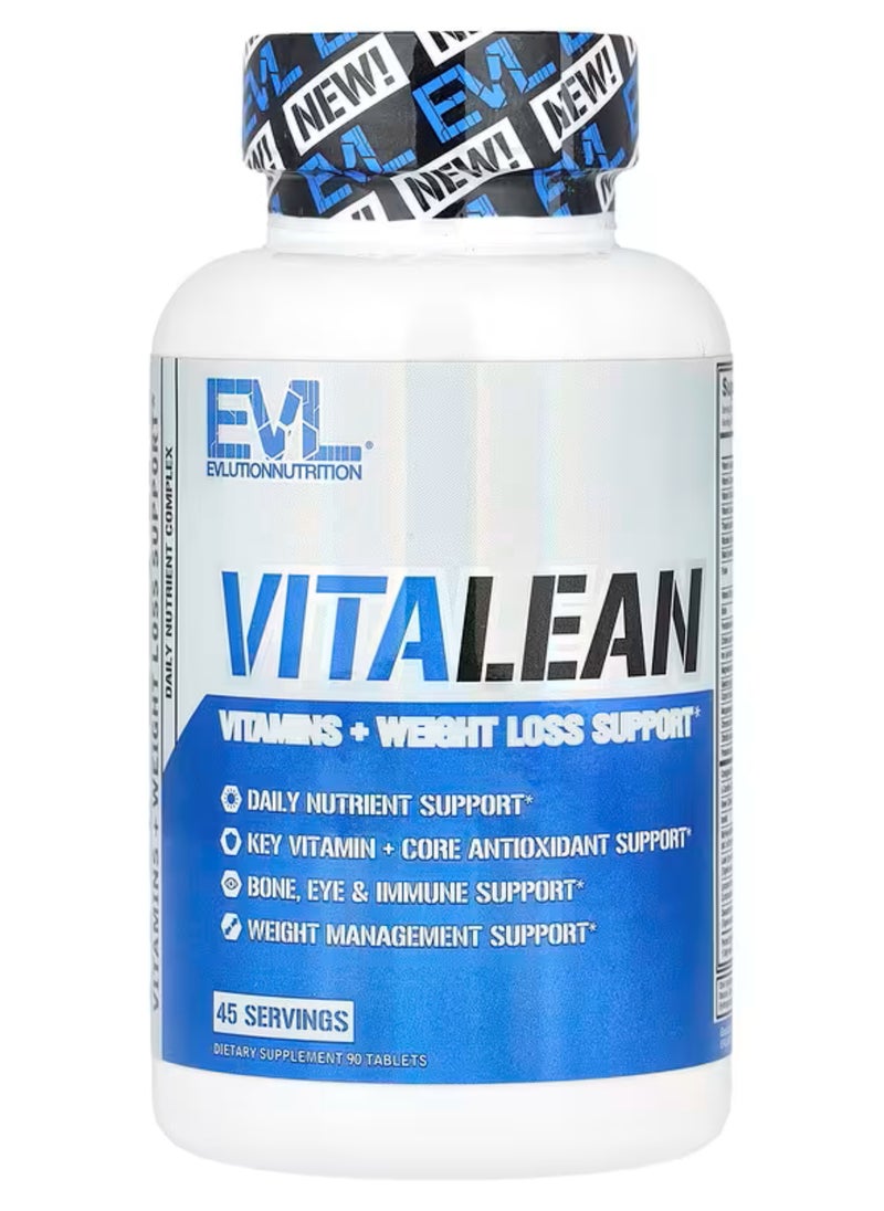 Evolution Nutrition, VitaLean, Vitamins + Weight Loss Support, 90 Tablets