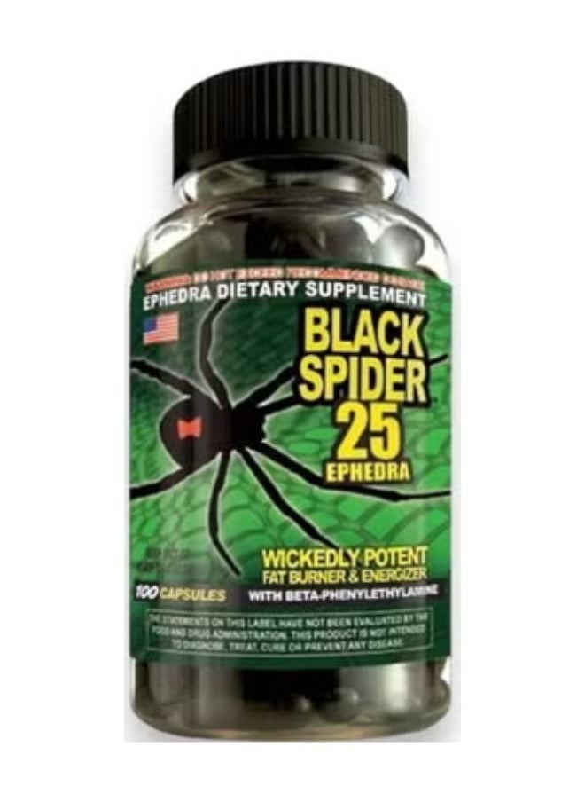 Black Spider, 100 Capsules