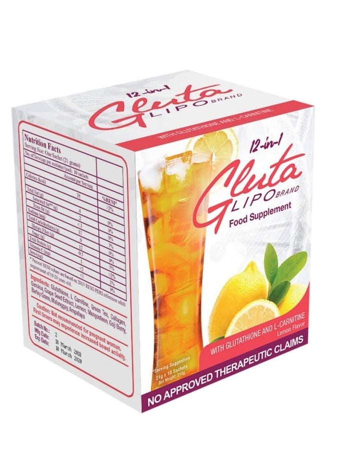 Gluta Lipo 12-in-1 Detox Drink – Your Daily Dose of Detox & Glow