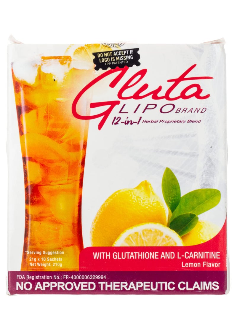 Gluta Lipo 12-in-1 Detox Drink – Your Daily Dose of Detox & Glow