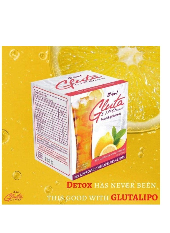 Gluta Lipo 12-in-1 Detox Drink – Your Daily Dose of Detox & Glow