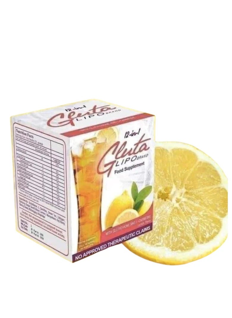 Gluta Lipo Transform Your Detox Routine 12-in-1 Food Supplement