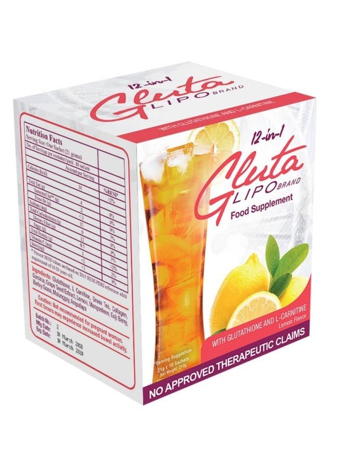 Gluta Lipo 12 in 1 Detox Juice