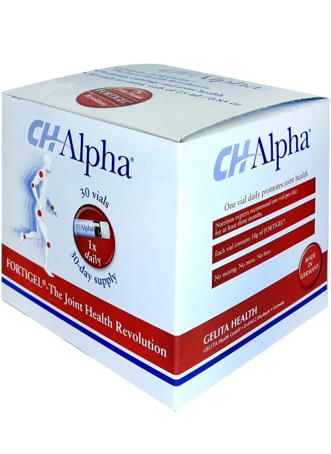 CH Alpha Drinkable Collagen Peptide Vials 25ml, Pack of 30's