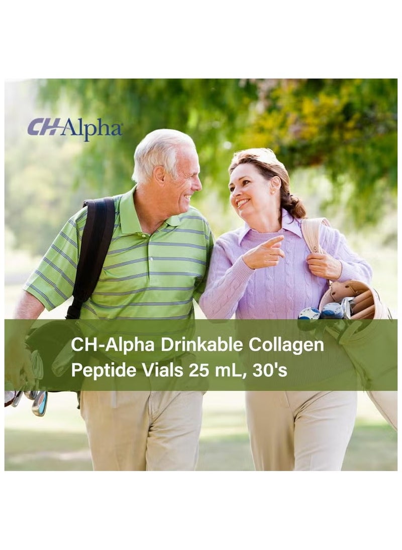 CH Alpha Drinkable Collagen Peptide Vials 25ml, Pack of 30's