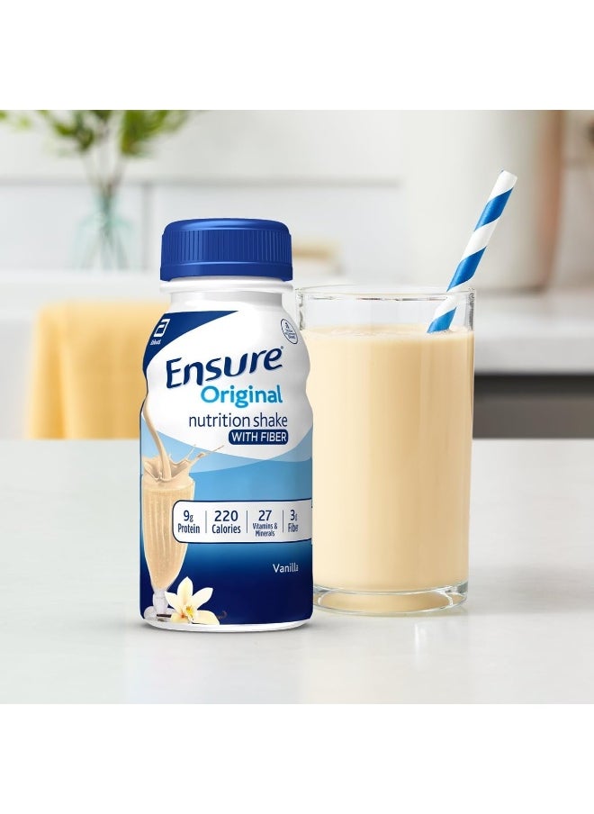 Original Vanilla Nutrition Shake with Fiber