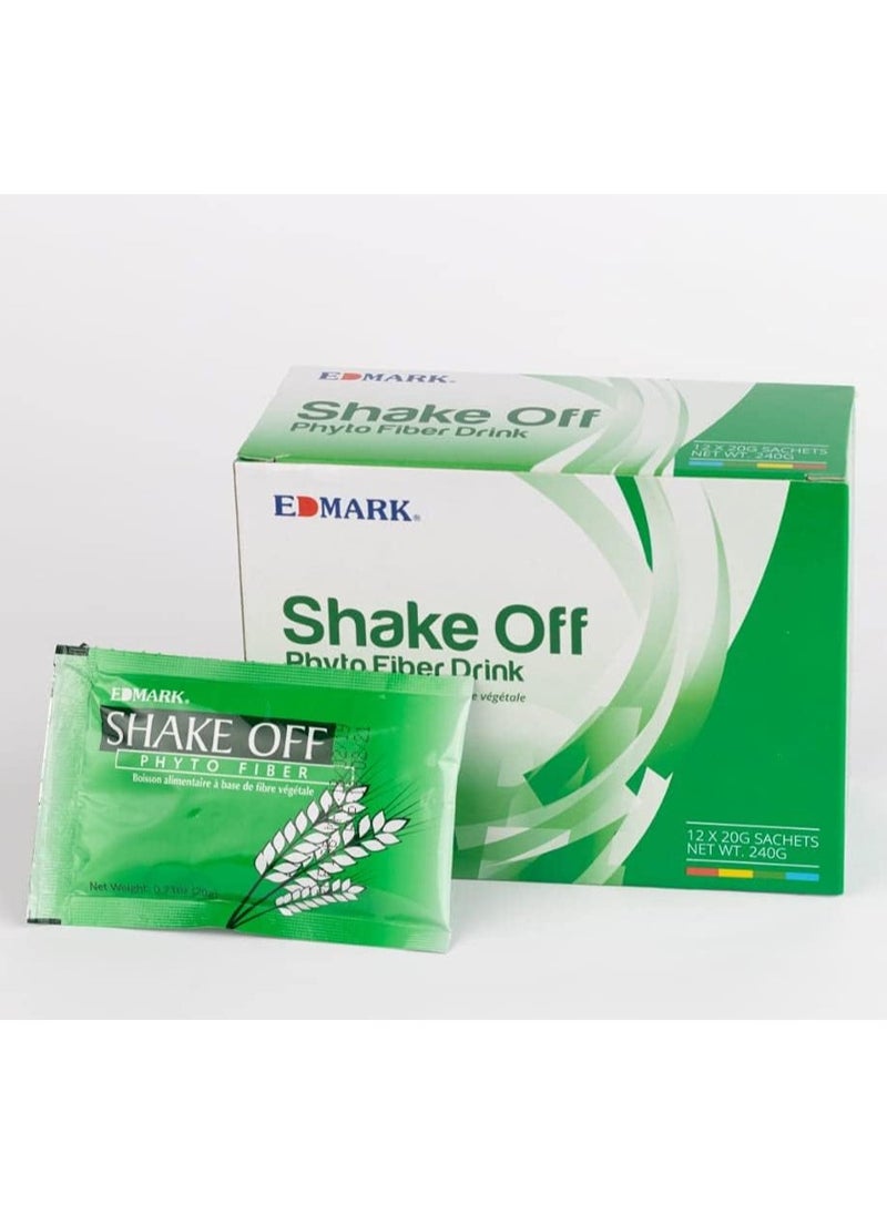 Shake Off Phyto Fiber Drink 12 x 12G (144g) Sugar Free