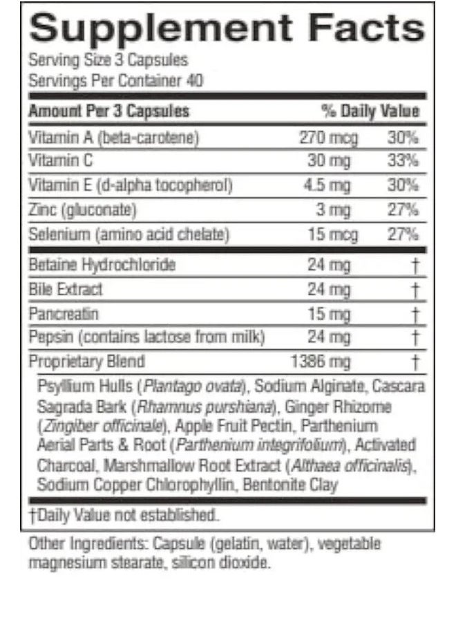 Nature's Sunshine Bowel Detox, 120 Capsules | Colon Cleanse Detox Supplement to Promote Regular Elimination and Cleansing of the Digestive System