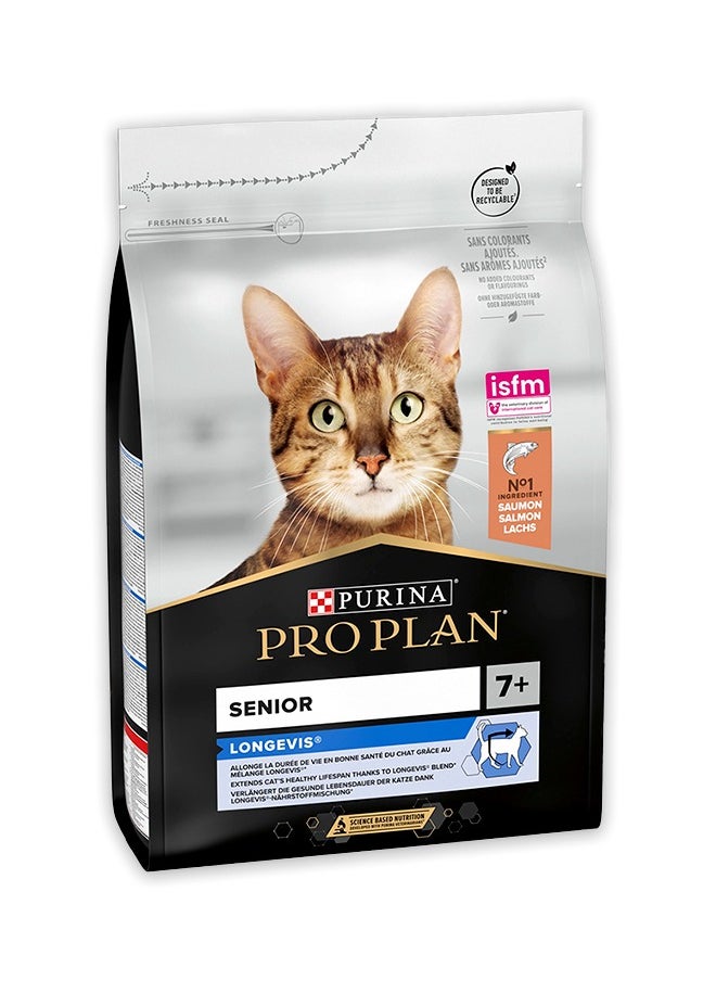 Pro Plan Senior 7+ Longevis Cat Food with Salmon - 3KG