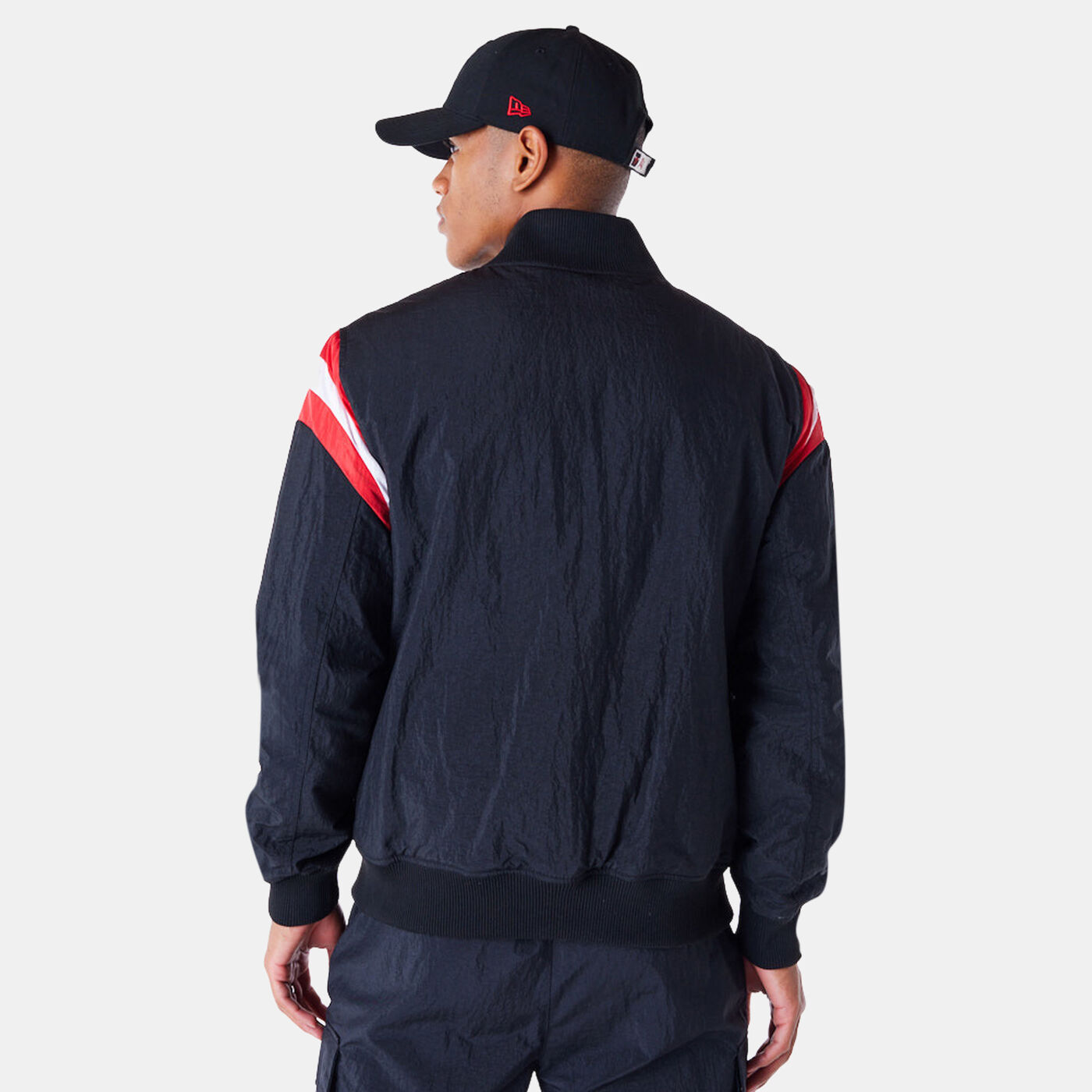 Men's NBA Chicago Bulls Panel Bomber Jacket