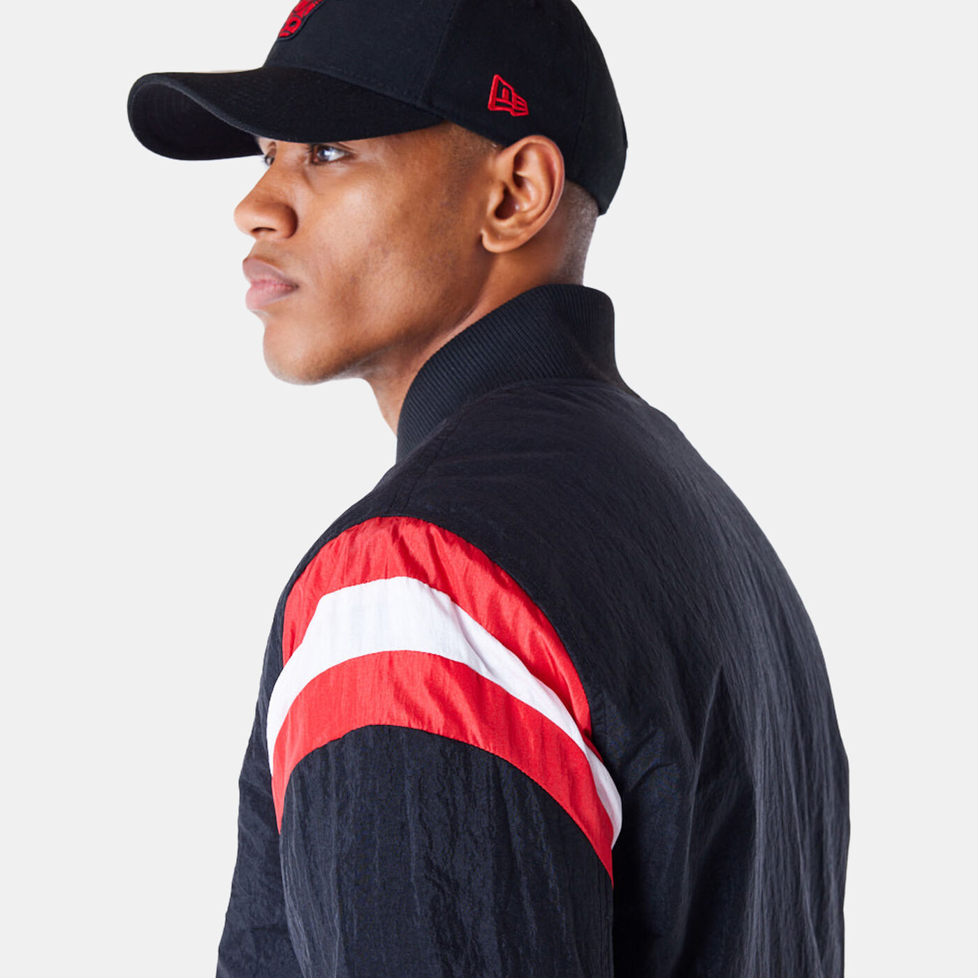 Men's NBA Chicago Bulls Panel Bomber Jacket