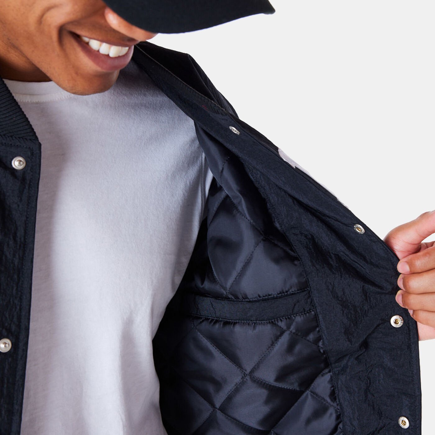 Men's NBA Chicago Bulls Panel Bomber Jacket
