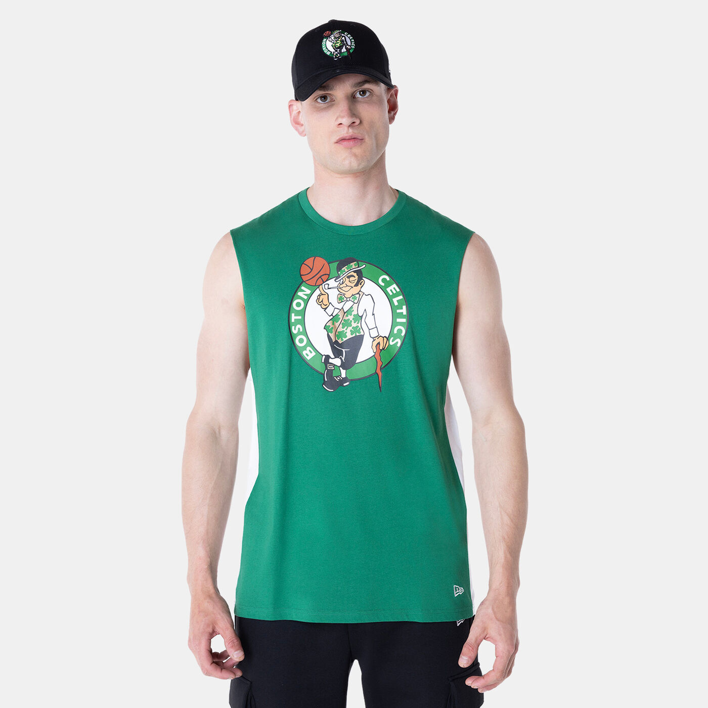 Men's NBA Boston Celtics Panel Sleeveless T-Shirt