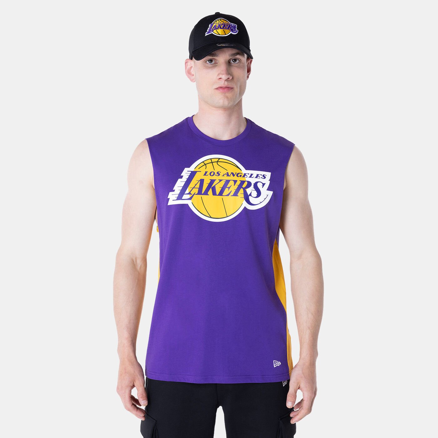 Men's NBA Los Angeles Lakers Panel Sleeveless T-Shirt