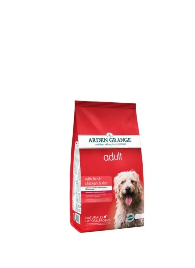 Arden Grange Adult Fresh Chicken & Rice Dry Dog Food 6kgs