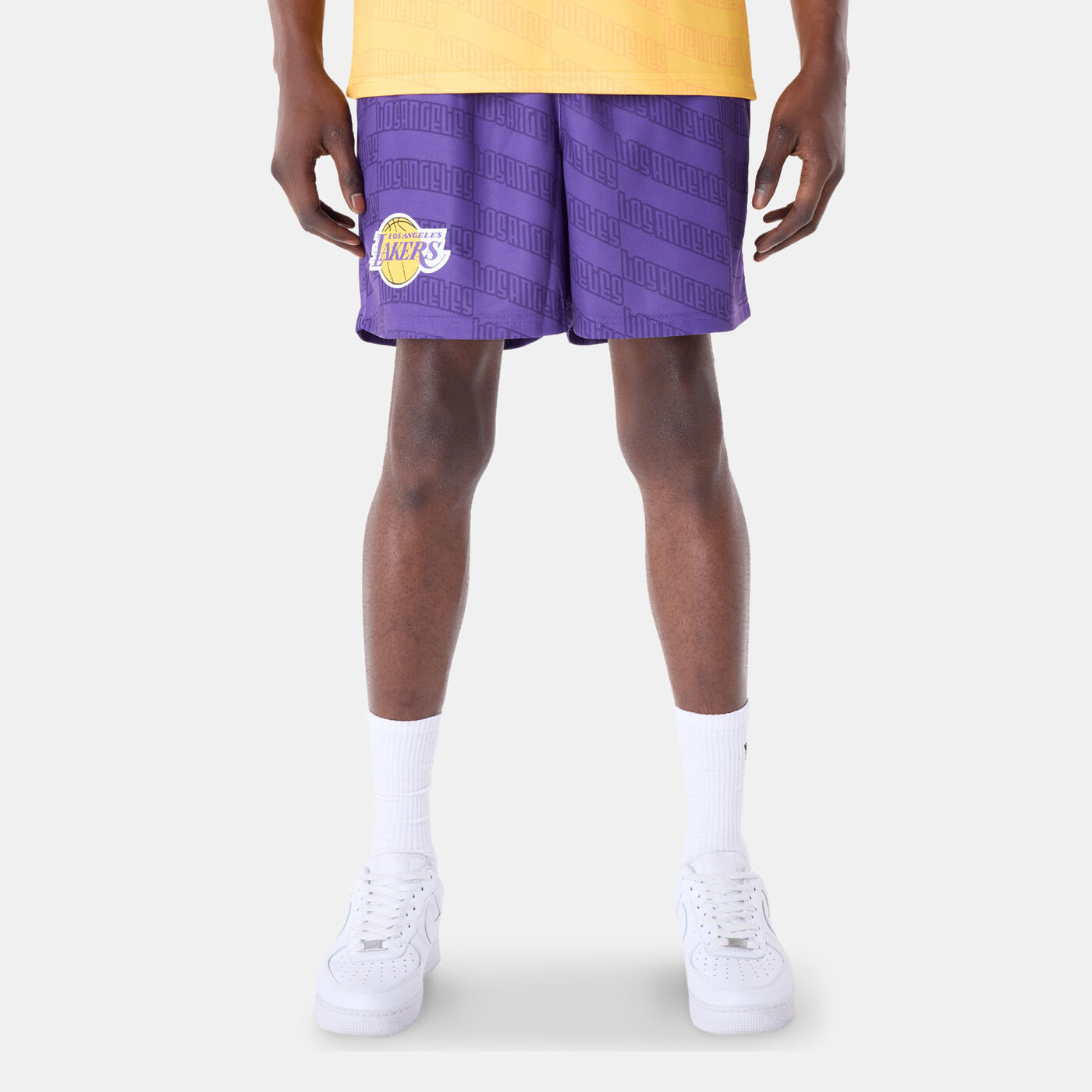 Men's NBA LA Lakers All Over Print Shorts