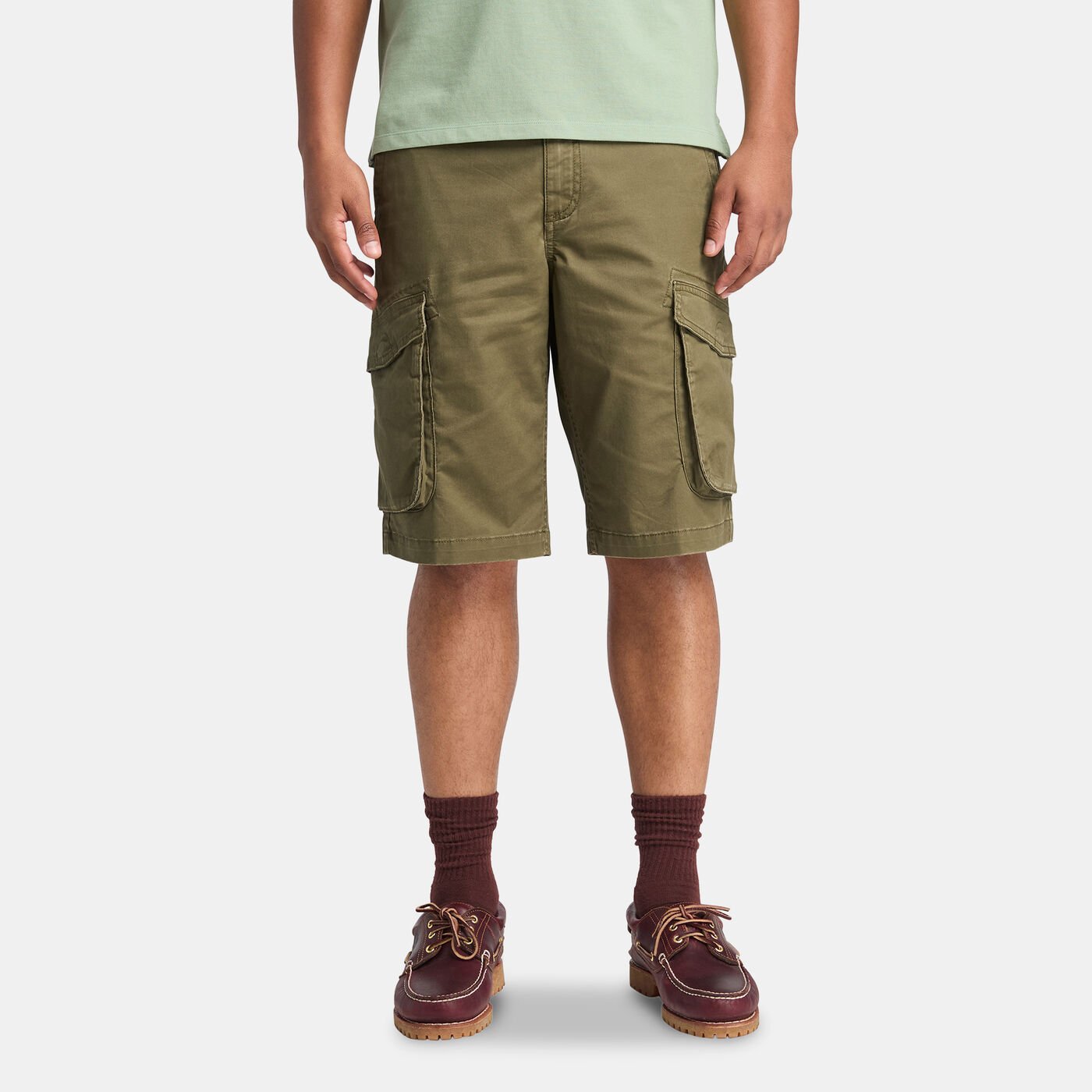 Men's Woven Badge Cargo Shorts