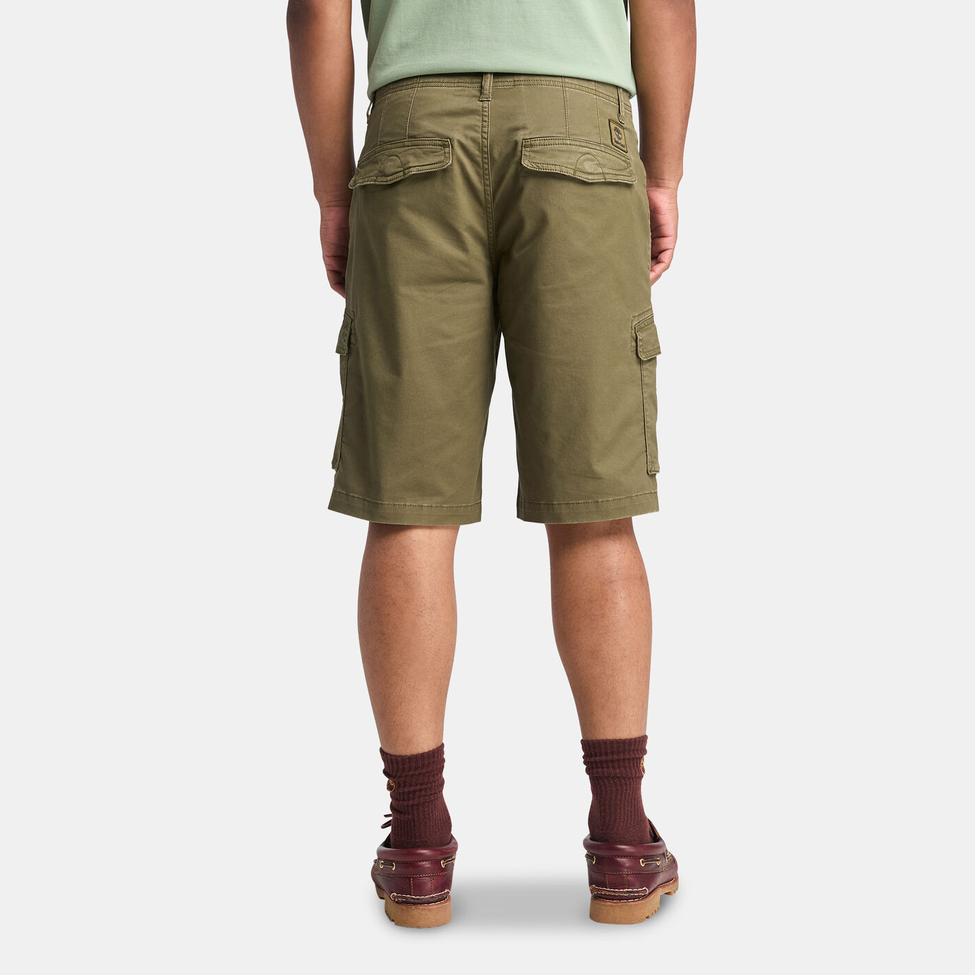 Men's Woven Badge Cargo Shorts