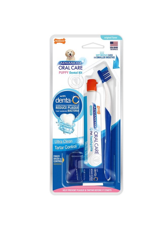 Nylabone Advanced Oral Care Puppy Dental Kit Puppy Original 3 Count