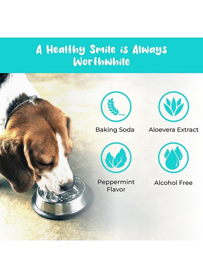 Pets Are Kids Too Premium Pet Dental Spray - 8oz Mint Dog Breath Freshener Cat Dental Care Dog Dental Mouthwash Dog Spray Dog Teeth Cleaning Fights Tartar Plaque Gum Disease Dog Breath Water Additive
