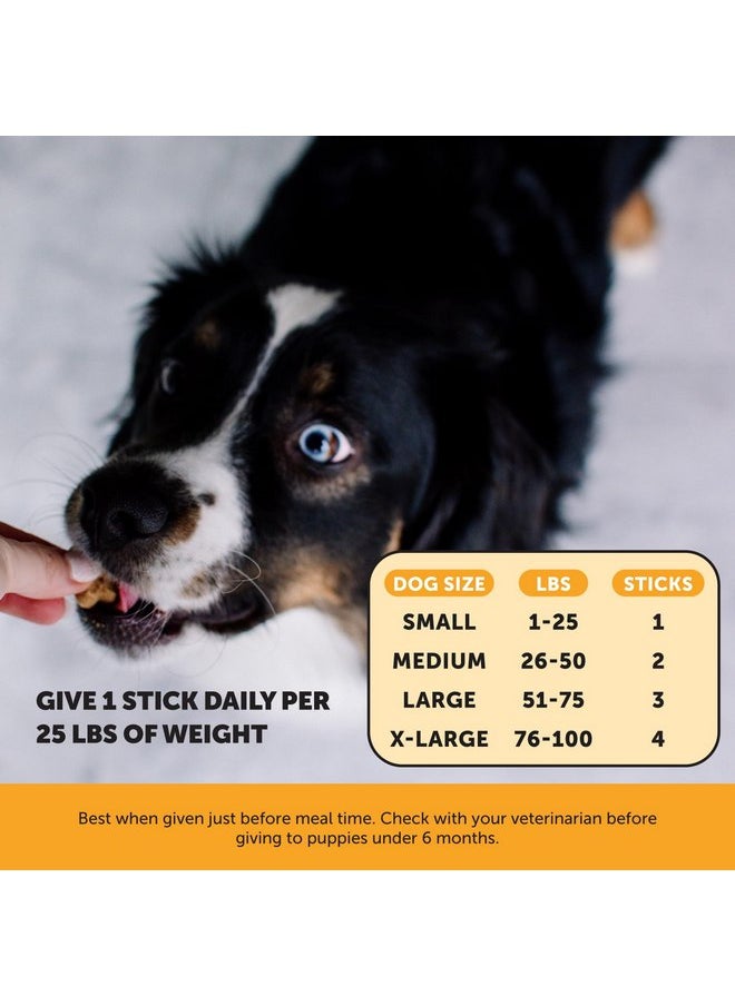 Pet Honesty Allergy Support Fresh Sticks - Dental Sticks for Dogs - Dental Dog Chews - Immune Health + Allergy Support for Dogs - Freshen Dog Breath, Reduce Plaque + Tartar - 30 Sticks