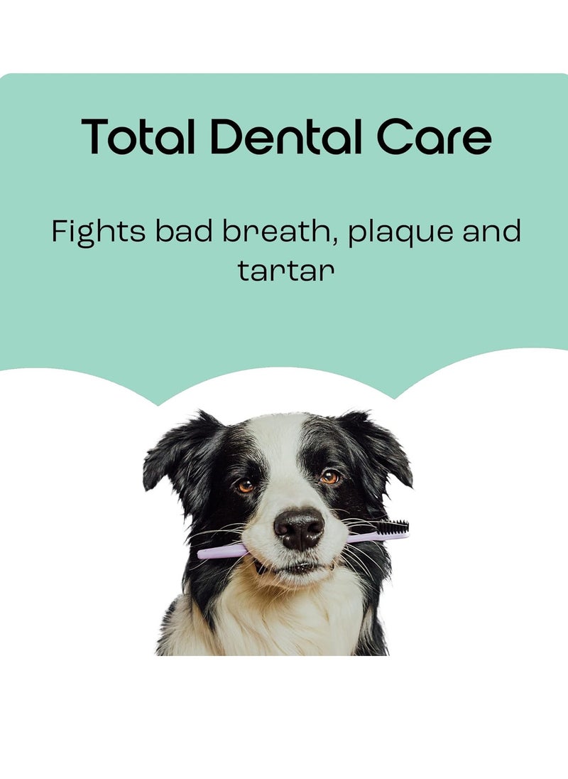 Puptons Total Dental Care Plaque and Tartar Remover Powder for Dogs  Bad Breath Treatment Helps Remove Plaque Off Teeth 60 Grams