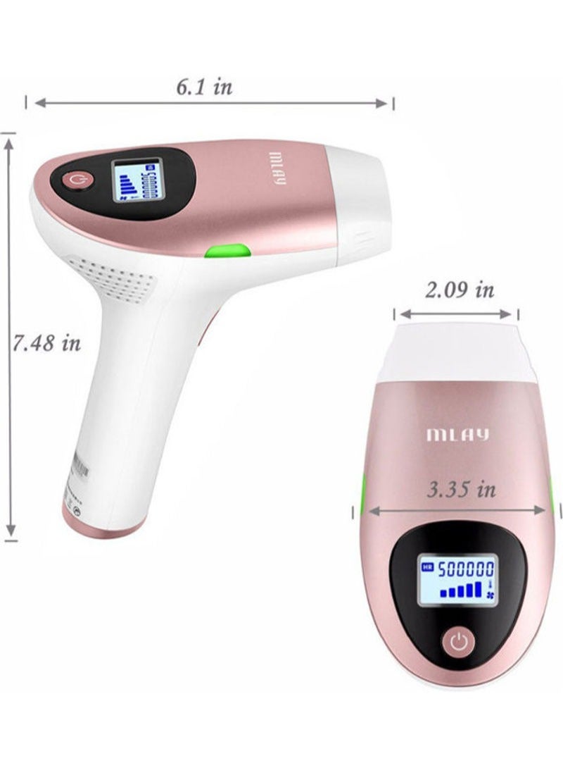 T3 3-In-1 Home IPL Laser Hair Removal Carry Hot Air Comb Pink