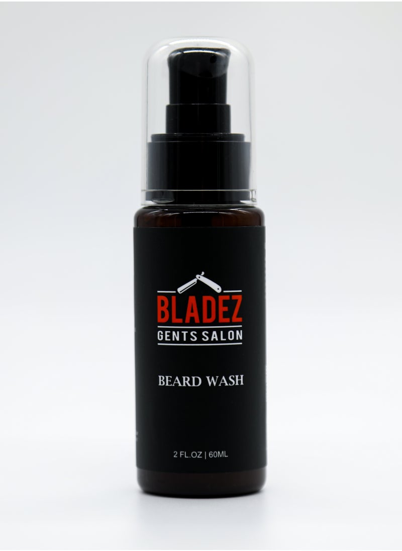 Beard Wash Shampoo, Natural Ingredients, Bladez Beard Care Professional Line