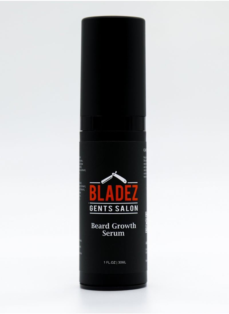 Beard Growth Serum Natural Active Ingredients and Vitamine E, Bladez Beard Care Professional  Line