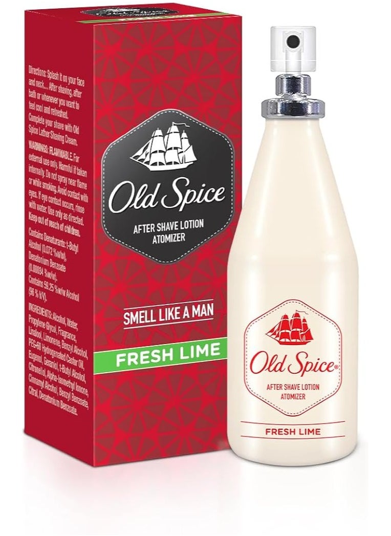 Old Spice After Shave Lotion Atomizer Fresh Lime 150ML