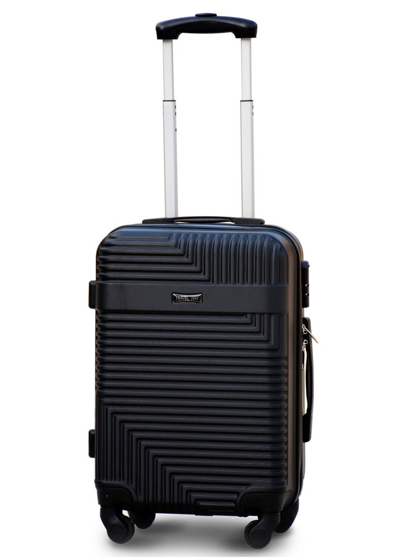 Lightweight Luggage Hard Shell Trolly with smooth spinner wheels and secured combination lock ABS Suitcases for travel.