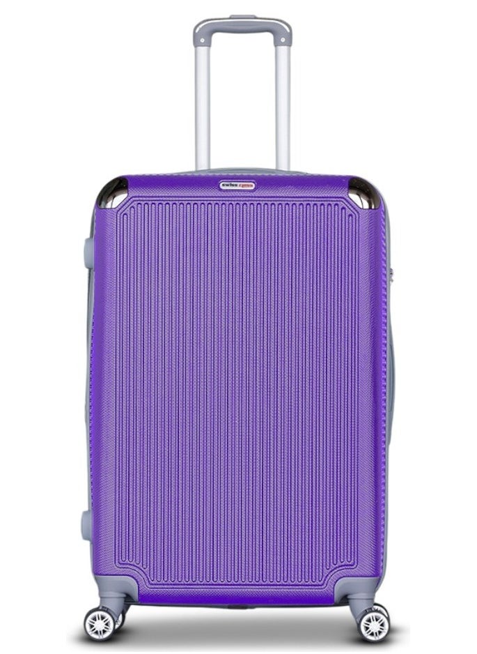 Large Luggage Hard Shell Checked In 30-35kg Trolly with smooth spinner wheels and secured combination lock for travel