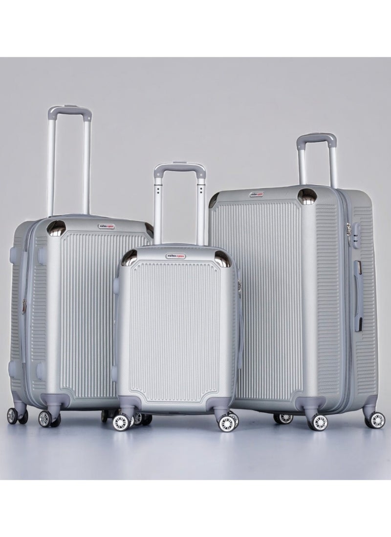 Luggage Hard Shell Cabin Size Trolly 7-10kg Suitcase with Smooth Spinner Wheels and Secured Combination Lock for Travel