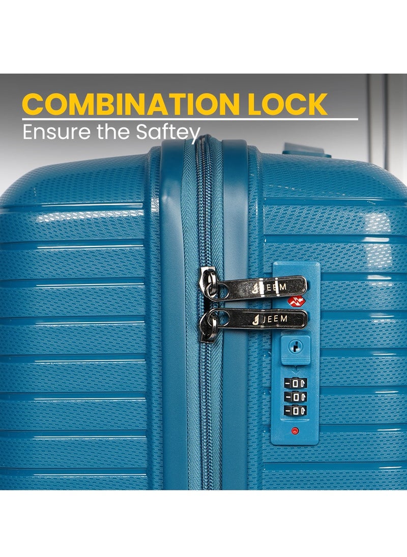 Luggage Bag PP 01 - Travel Suitcase & Trolley Set, Lightweight Suitcase Set & Carry-On Luggage