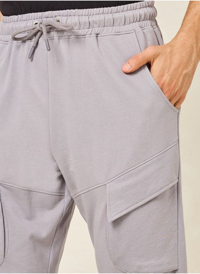 Slim Fit Cargo Jogger with Drawstring