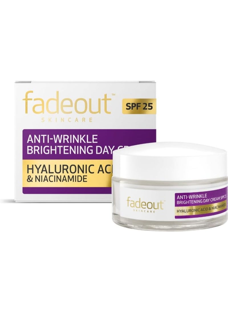 Advanced Age Protection Even Skin Tone Day Cream - Brightening Cream With Hyaluronic Acid and Niacinamide  SPF 25 50ml