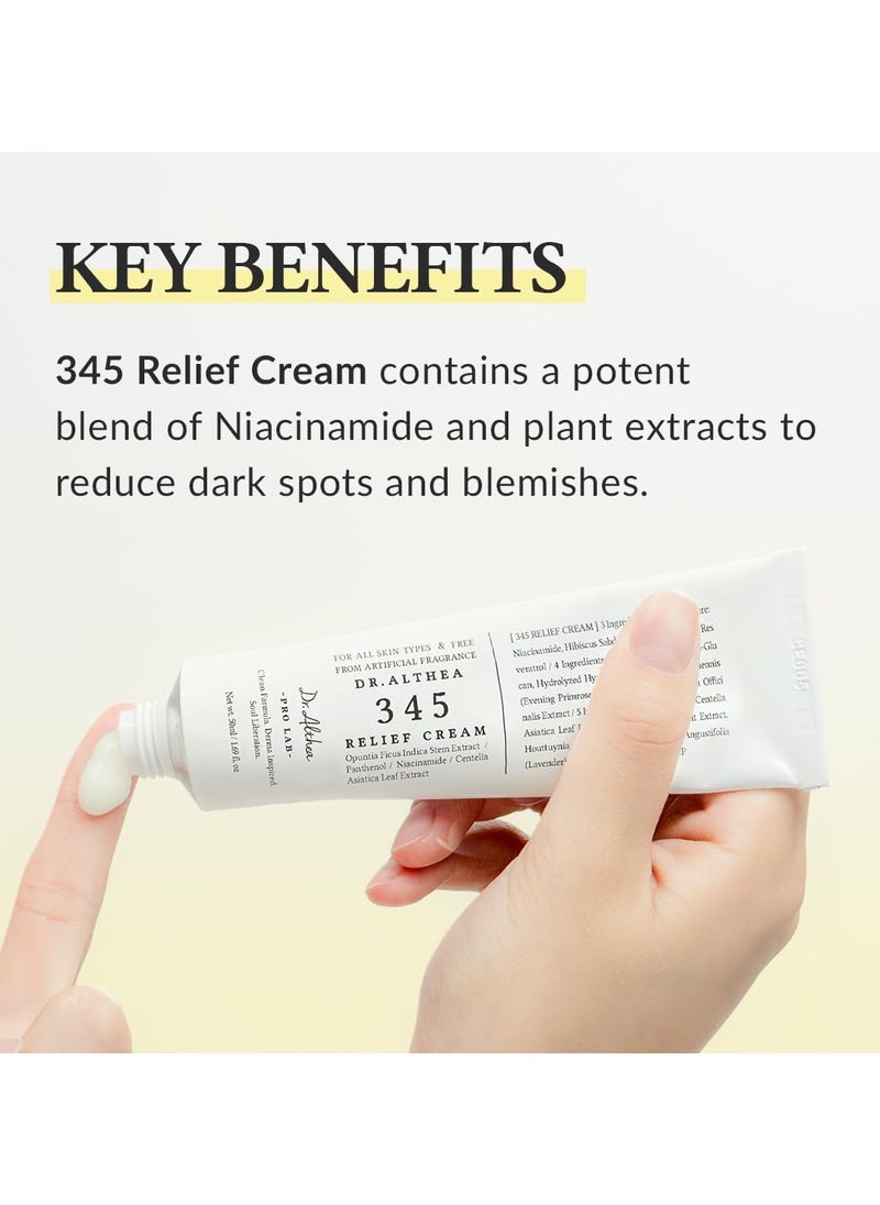 Dr.Althea 345 Relief Cream Daily Face Moisturizer